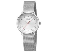 Mondaine MLE.33110.SM Damenarmbanduhr Doppio mit Mesh-Band 33 mm