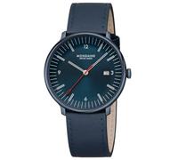 Mondaine MLE.41240.LDV Herrenuhr Quarz Doppio Blau 41 mm