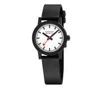 Mondaine Uhren MS1.32110.RB Damen-Armbanduhr Essence Weiß/Schwarz