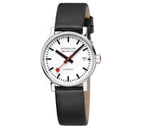 Mondaine Damen Analog Automatik Uhr mit Leder Armband MSE.35610.LBV