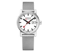 MONDAINE Quarzuhr »MSE.30210.SM«, Swiss Made, offizielle schweizer Bahnhofsuhr