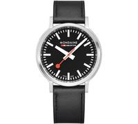 Mondaine Herren Analog Quarz Uhr mit Leder Armband MST.41020.LBV.2SE