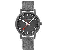 Mondaine Herren Analog Quarz Uhr mit Textil-Kork Armband MS1.41180.LH