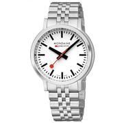Mondaine MST.4101B.SJ.2SE Herrenuhr stop2go mit Stahlband 41 mm