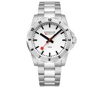 Mondaine MSN.4211B.SK Herrenuhr Numeri Quarz Edelstahl 42 mm