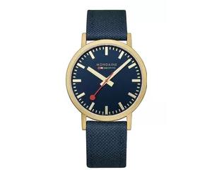 Mondaine SBB CLASSIC Blau Gold 40mm (A660.30360.40SBQ)