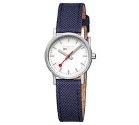 Mondaine Unisex Analog Quarz Uhr mit Textil Armband MSE40610LB