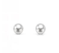 Monde Petit T1781P - Pendientes de bebe/niña oro 18 kts. gallon perla 5 mm.