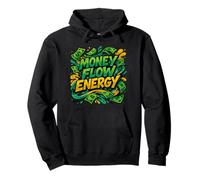 Money Flow Energy Retro-Vibes Pullover Hoodie
