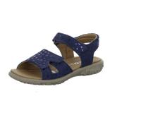 RICOSTA Mädchen Riemchensandalen MONI,Kinder Sandalen,WMS:Mittel,Freizeitschuhe,Strandschuhe,Sandaletten,Sommersandalen,Nautic (170),28 EU