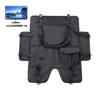 Monitor Travel Case, Adjustable Carrying Sleeve with Dust Covers, Protective Transport Bag for Computer Accessories, Screen, Keyboard, Mouse, Earphones, Charger