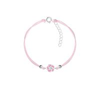 MONKIMAU - Blume - Kinderarmband, Armkettchen, Armreif, Armketten - aus 925 Sterling Silber - verstellbar 13 cm + 3 cm Verlängerung - hypoallergen & nickelfrei - für Mädchen & Kinder