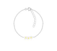 MONKIMAU - süßem Motiv - Kinderarmband, Armkettchen, Armreif, Armketten - aus 925 Sterling Silber - verstellbar 13 cm + 3 cm Verlängerung - hypoallergen & nickelfrei - für Mädchen & Kinder