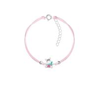 MONKIMAU - süßem Motiv - Kinderarmband, Armkettchen, Armreif, Armketten - aus 925 Sterling Silber - verstellbar 13 cm + 3 cm Verlängerung - hypoallergen & nickelfrei - für Mädchen & Kinder