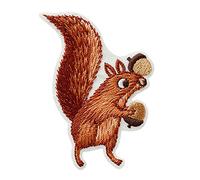 Mono Quick 08064 Eichhörnchen Applikation, Flicken, Bügelbild, Patch Wald Tier