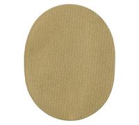 Mono Quick 10370 2er Kordflicken, Applikation, Bügelbild Patch Kord Flicken Oval (10367 - helles beige)