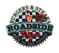 Mono Quick 1054x Pin up Girl Applikation, Bügelbild, Patch, Aufnäher, Flicken, Women Power (10542 - Roadside)