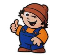 Mono Quick 1410x Mainzelmännchen Bügelbild, Patch, Fritzchen Det Conni Anton Edi Berti (14104 - Anton)