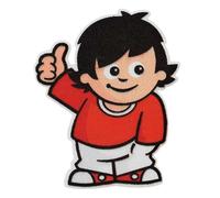 Mono Quick 1410x Mainzelmännchen Bügelbild, Patch, Fritzchen Det Conni Anton Edi Berti (14109 - Fritzchen)