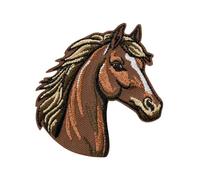 Mono-Quick 14155 RECYCL-PATCH Pferdekopf Applikation, Patch, Bügelbild aus recycelten PET Flaschen