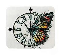 Mono Quick 14182 Schmetterling mit Uhr Applikation, Bügelbild, Patch, Flicken