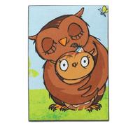 Mono-Quick 1805x Kleine Eule Applikation, Bügelbild, Patch, Aufnäher (18058 - Eule mit Mama)