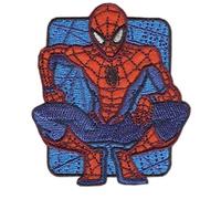 Mono Quick 1808x Spider-Man Bügelbild, Patch, Aufnäher, Marvel Spiderman (18085 - Hocke)