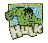 Mono Quick 1809x Avengers Bügelbild, Patch, Marvel Hulk Iron man Thor Captain America (18091 - Hulk)