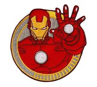 Mono Quick 1809x Avengers Bügelbild, Patch, Marvel Hulk Iron man Thor Captain America (18093 - Iron Man)