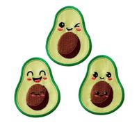 Mono-Quick 18162 Create Avocado Applikation, Bügelbild, Patch, Aufnäher, Aufkleber 3er Set