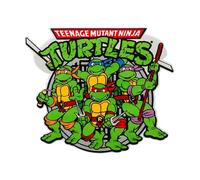Mono-Quick 1825x TMNT© Team Applikation, Bügelbild, Patch, versch. Motive, Teenage Mutant Ninja Turtles (18256 - TMNT Gruppe)