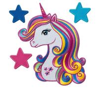 Mono-Quick Applikations-Set "Einhorn", Größe: 4-16,5 cm, Inhalt: 4 Stück