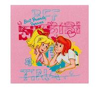 Mono Quick Bibi & Tina Applikationen, Bügelbilder, Patches, Amadeus, Sabrina (14268 Quadrat BFF pink)