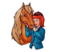 Mono Quick Bibi & Tina Applikationen, Bügelbilder, Patches, Amadeus, Sabrina (16062 Tina und Amadeus)