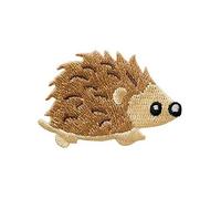 Mono-Quick Bügelbild Aufnäher Patch Applikation zum Aufbügeln Igel 5,0 x 3,5 cm
