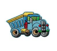 Mono-Quick Bügelbild Aufnäher Patch Applikation zum Aufbügeln Truck LKW 5,5 x 3,5 cm