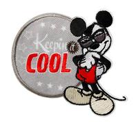Mono Quick - Disney Mickey Mouse Kepping Cool Applikation 14276, Flicken, Aufbügeln, Aufnähen