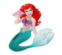 Mono Quick Disney Prinzessinnen Applikationen, Bügelbild Patches Arielle Vaiana Mulan Belle UVM. (14090 - Arielle)