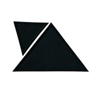 Mono-Quick GmbH Applikationen - Kids and Hits - aufbügelbar Dreiecke ca. 7,0x11,0 cm schwarz 2 St