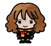 Mono-Quick Harry Potter Hermine Granger Aufnäher zum Aufbügeln 6 x 6 cm Bügelbild für Erwachsene Kinder mit Zauberer Magie Hogwarts Fan, Bügelpatch Patches Bügelflicken Geschenk