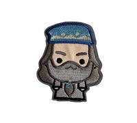 Mono-Quick Harry Potter Hogwarts Albus Dumbledore - Aufnäher, Bügelbild, Aufbügler, Applikationen, Patches, Flicken, Zum Aufbügeln, Größe: 5 x 6 cm