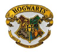 Mono Quick - Harry Potter Hogwarts Applikationen, Bügelbild Aufkleber Patch, Gryffindor Slytherin Hufflepuff Ravenclaw (18069 - Hogwarts)