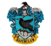 Mono Quick - Harry Potter Hogwarts Applikationen, Bügelbild Aufkleber Patch, Gryffindor Slytherin Hufflepuff Ravenclaw (18067 - Ravenclaw)