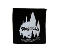 Mono-Quick Harry Potter Hogwarts Schule gewebt - Aufnäher, Bügelbild, Aufbügler, Applikationen, Patches, Flicken, Zum Aufbügeln, Größe: 5,5 x 5,9 cm