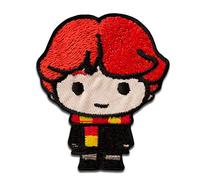 Mono-Quick Harry Potter Ron Weasley Aufnäher zum Aufbügeln 6,1 x 4,8 cm Bügelbild für Erwachsene Kinder mit Zauberer Magie Hogwarts Fan, Bügelpatch Patches Bügelflicken Geschenk