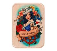 Mono Quick Hello Sailor - Aufnäher Aufbügler Applikation Iron-On Patch