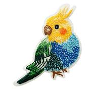 Mono Quick Kakadu - Aufnäher Aufbügler Applikation Iron-On Patch