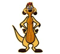 Mono Quick -König der Löwen Applikationen, Bügelbild Aufnäher Flicken, Simba, Pumbaa, Timon (16556 - Timon)