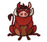 Mono Quick -König der Löwen Applikationen, Bügelbild Aufnäher Flicken, Simba, Pumbaa, Timon (16557 - Pumbaa)