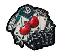 Mono-Quick Aufnäher Lady Luck – Aufbügler-Applikation